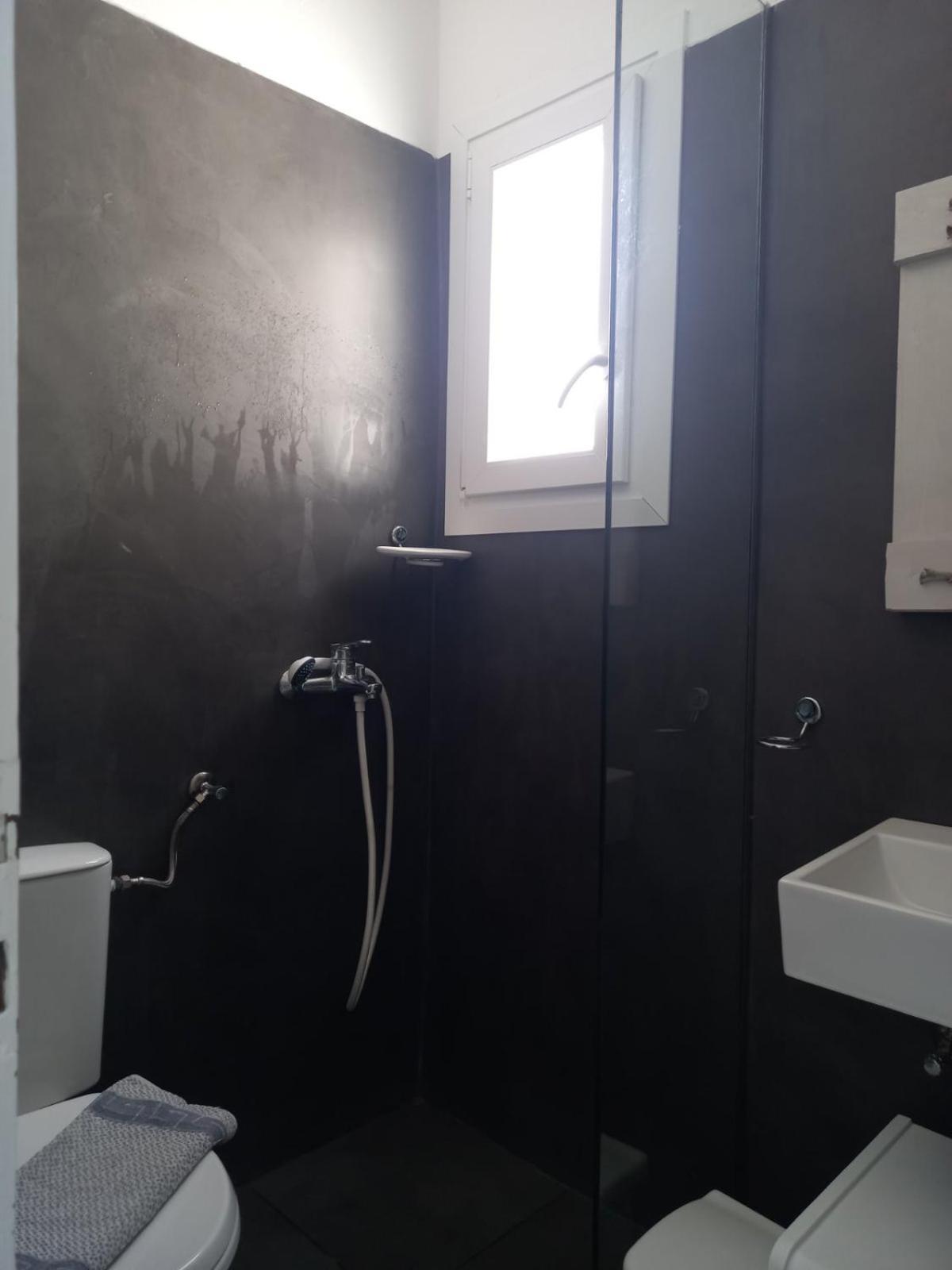 Three Harites Aparthotel Perísza Szoba fotó